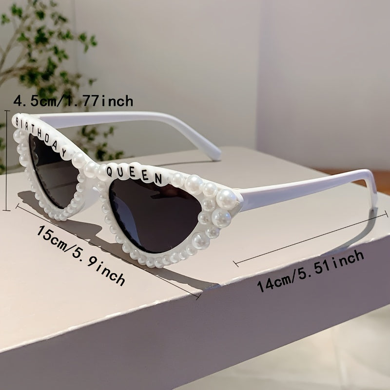 Ayollar uchun O'zgartiriladigan linzalar va Marjon bezakli Mushuk Ko'zli Ko'zoynaklar