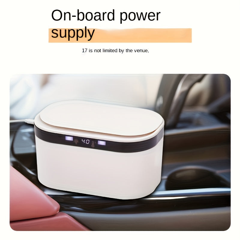 Portable USB Wet Wipes Warmer Reusable Moist Towel Dispenser with Constant Temperature