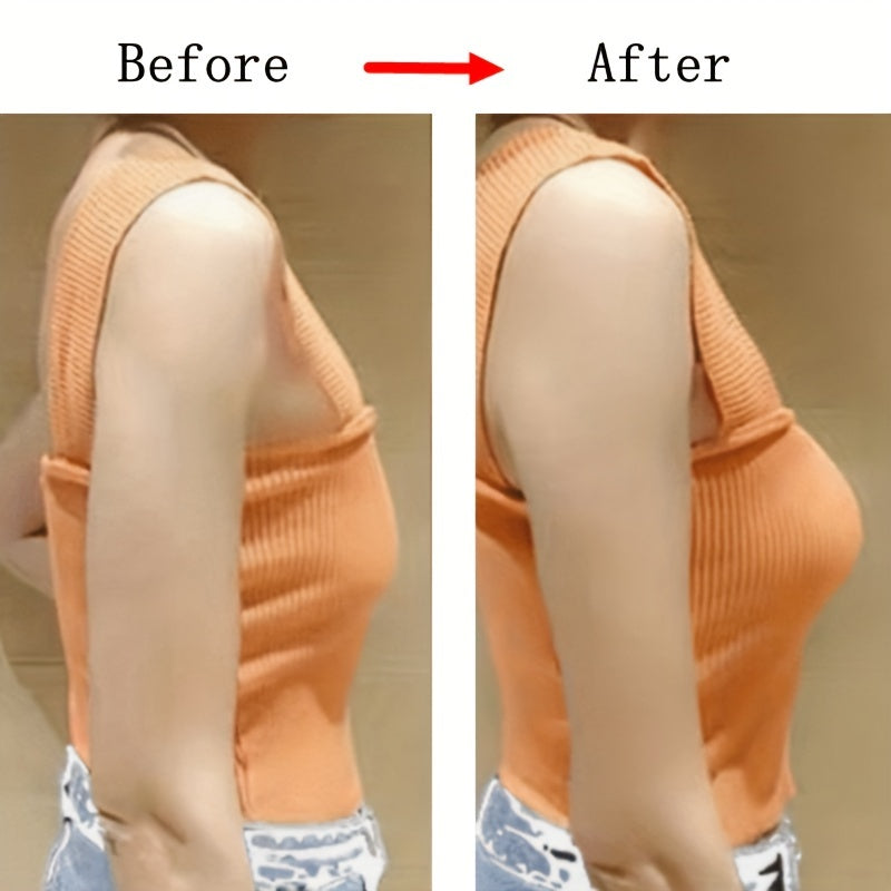 Women's Silicone Adhesive Bra Seamless Push-Up Lift Opaque Knit Fabric