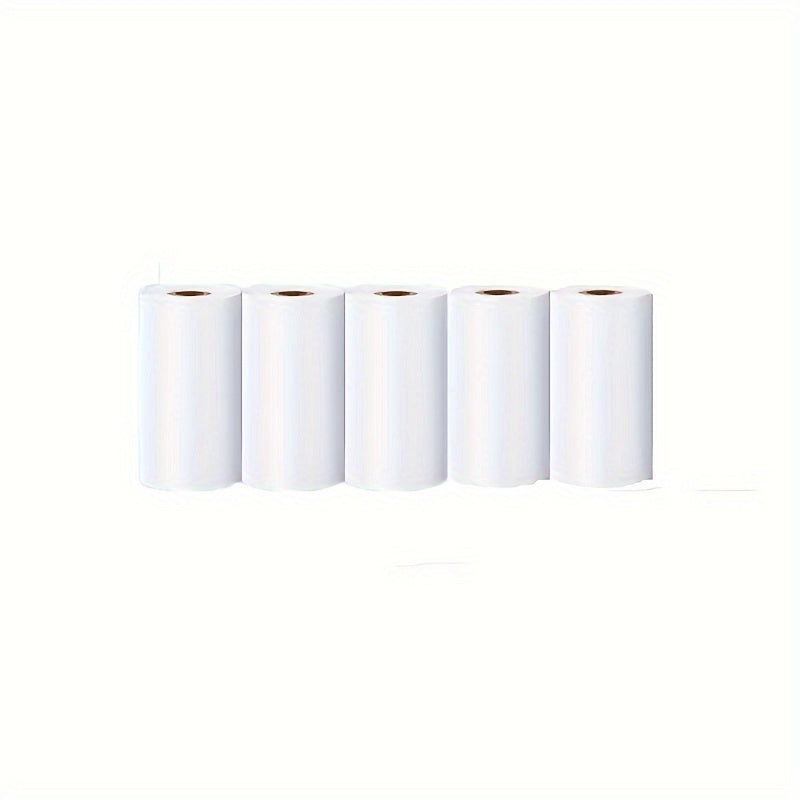 Self-Adhesive Mini Thermal Paper Rolls 57mm x 25mm for Portable Printers Labels and Stickers