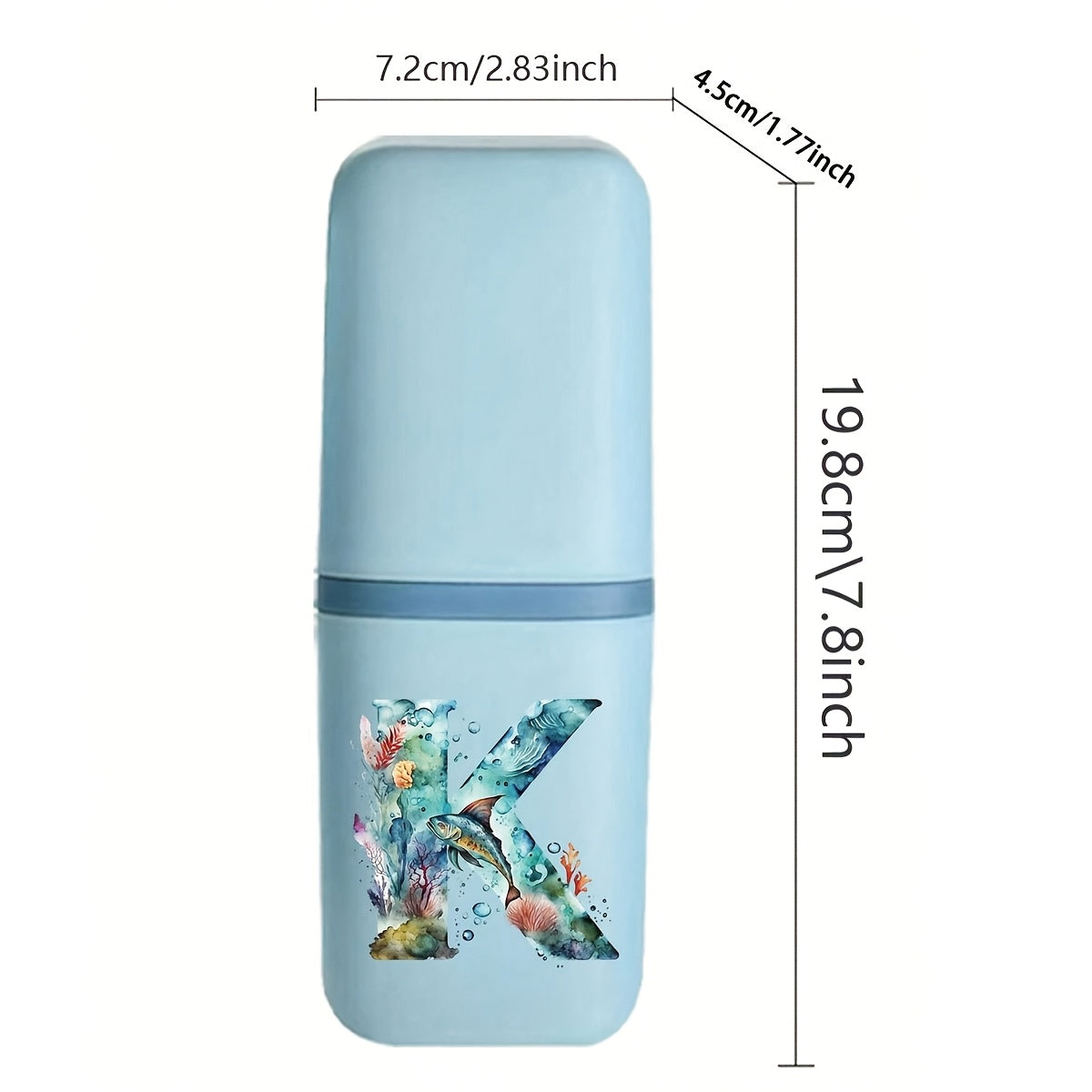 Tish cho'tkasi tutqichlari to'plami hammom aksessuarlari sayohat uchun suv o'tkazmaydigan saqlash qutisi