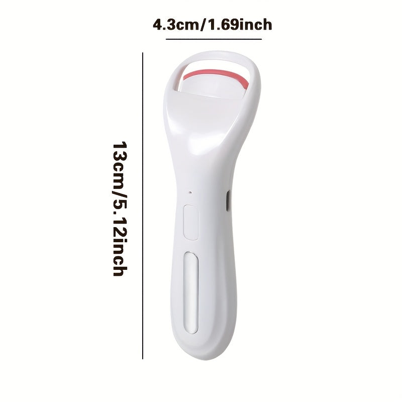 Electric Eyelash Curler USB Rechargeable Lithium Polymer Battery Pink White