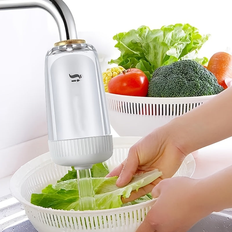 Water Filter for Kitchen and Bathroom Ceramic Core Copper ABS Water Purifier Non-Electric