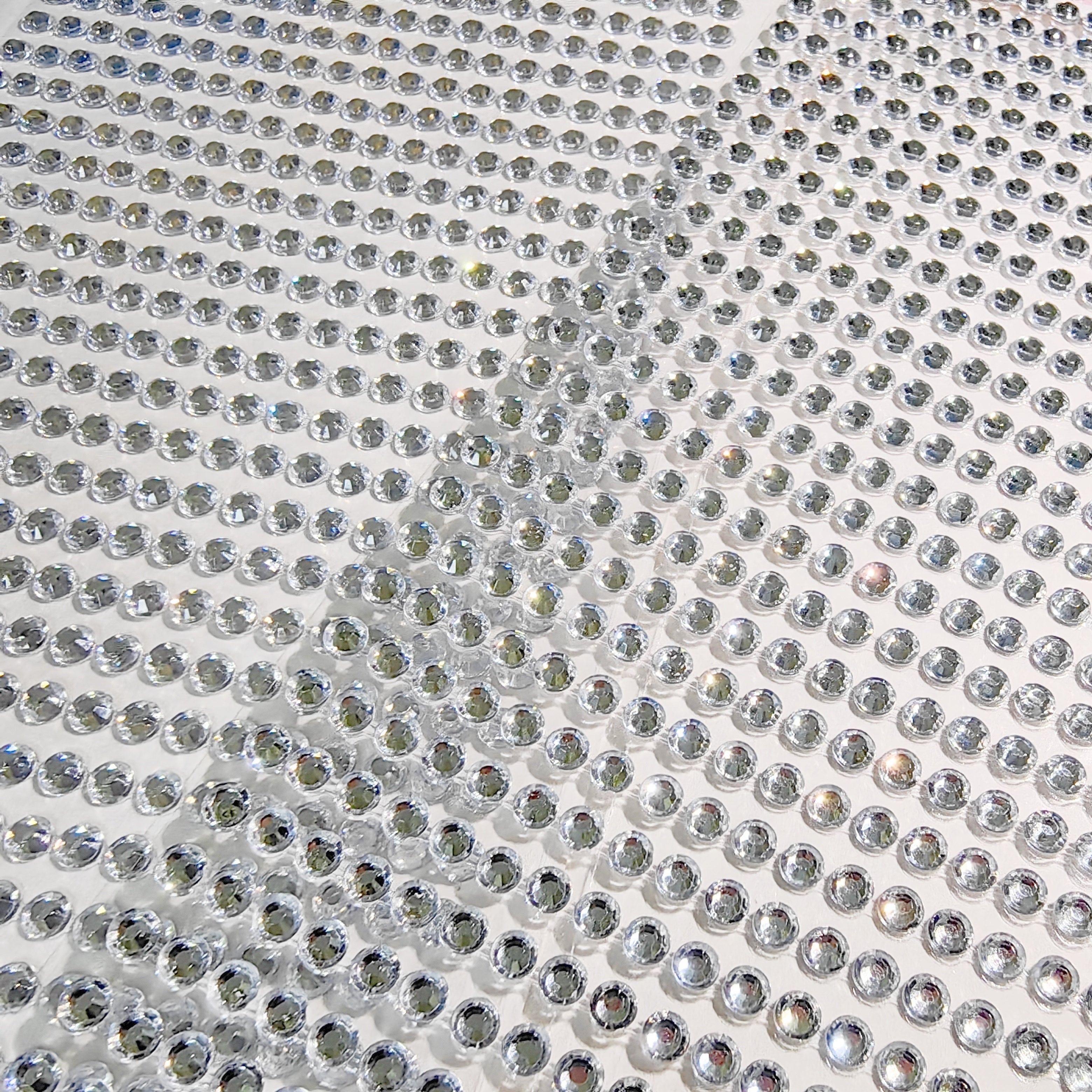 Artificial Crystal Rhinestone Decal for Car Mobile PC 880 Pieces 3mm