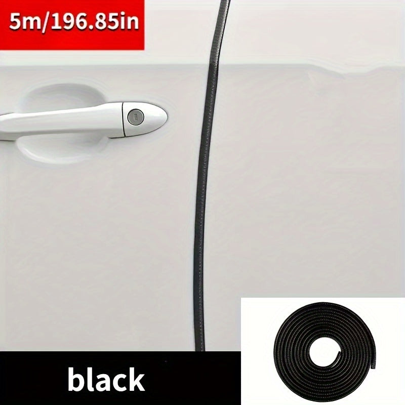 Universal Car Door Edge Protector Rubber U-Shaped Anti-Scratch Seal Strip