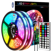 Wireless RGB LED Strip Light Dimmable Remote Control Decoration for Living Rooms