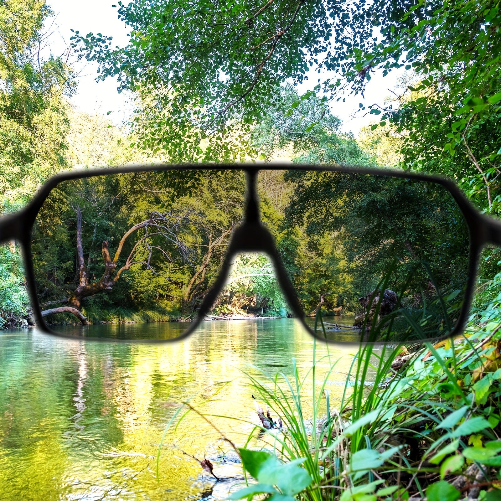 SCVCN Glasses equipped with photochromic lenses specially crafted for cycling, road driving, mountain running, and other outdoor sports. These glasses offer protection against wind for both men and women.