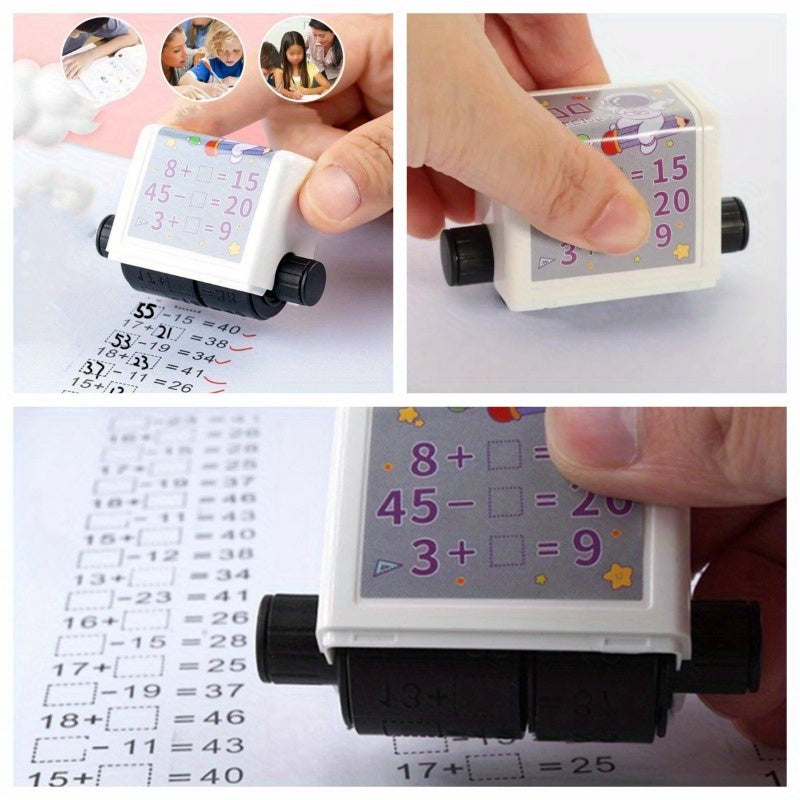 100 ichida qo'shish va ayirish uchun matematikani mustahkamlash vositasi, amaliyot uchun sozlanadigan tasodifiy savollar bilan. Samarali o'rganishga yordam berish uchun 100 ta bo'sh joyni to'ldirish mashqlari mavjud.