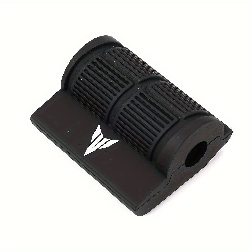 Protector de goma para cambio de marchas de motocicleta, cubre palanca de cambios antideslizante, negro, duradero