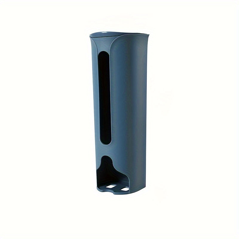 Wall-Mounted Plastic Bag Storage Organizer for Kitchen and Bathroom