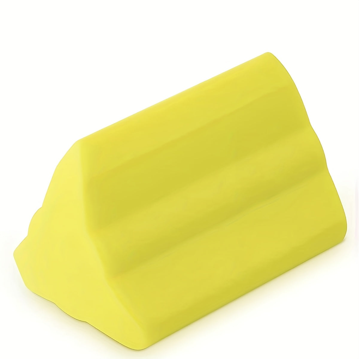 Dispositivo de masaje triangular de silicona portátil para relajación profunda de músculos