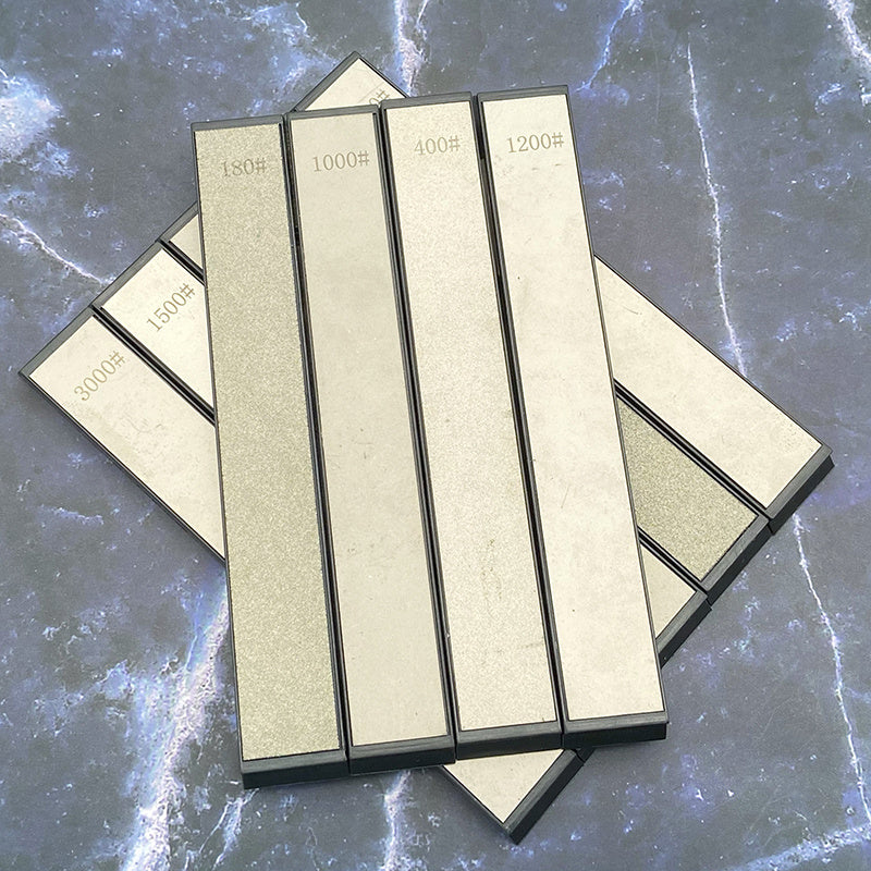 4pcs Diamond Knife Sharpening Stones Fixed Angle Whetstones Honing Stones Kitchen