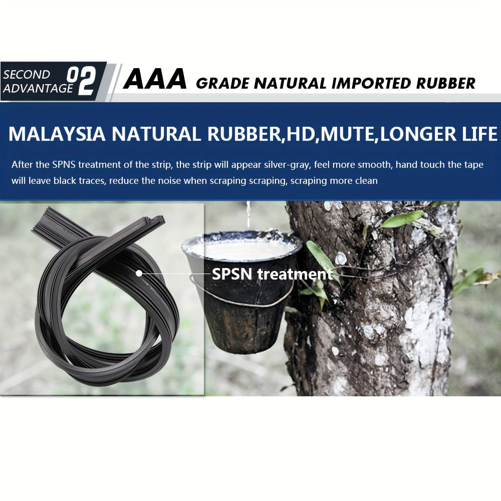 Автомобильная бескаркасная щетка стеклоочистителя типа U J для всех моделей автомобилей, тихая, долговечная