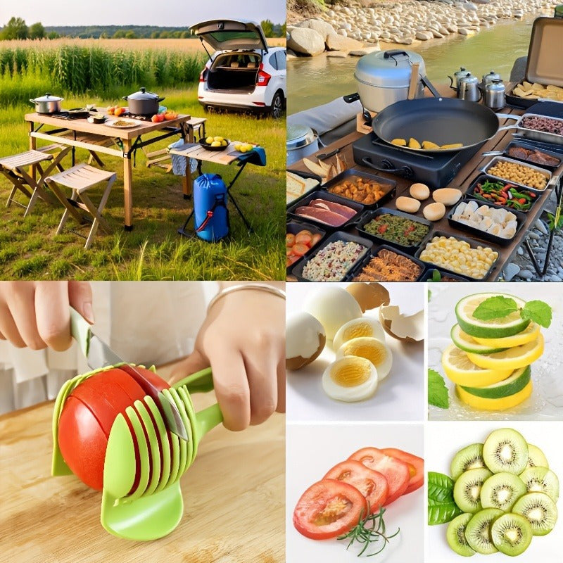 Multi-Functional Kitchen Slicer Pliers for Cutting Eggs Potatoes Tomatoes Lemons Apples