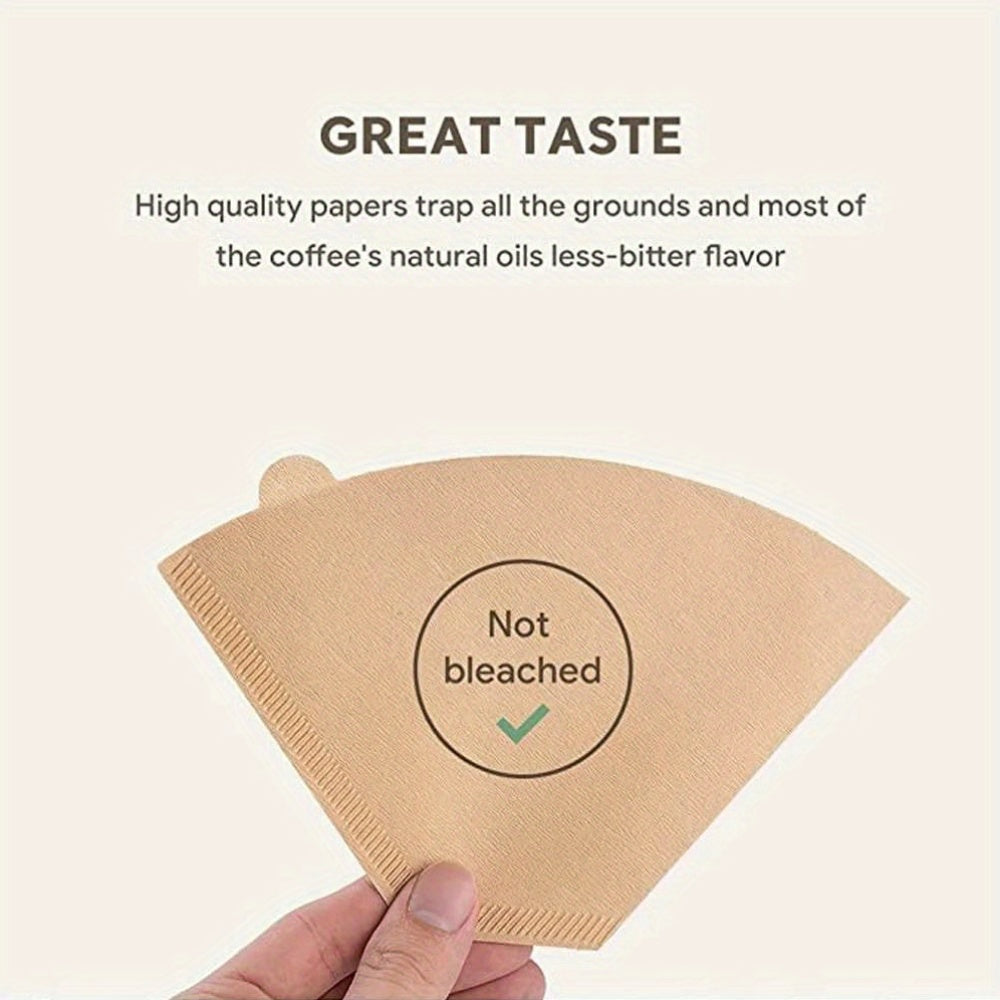 40 Pcs High-Quality Paper Coffee Filters for Pour Over and Drip Brewing