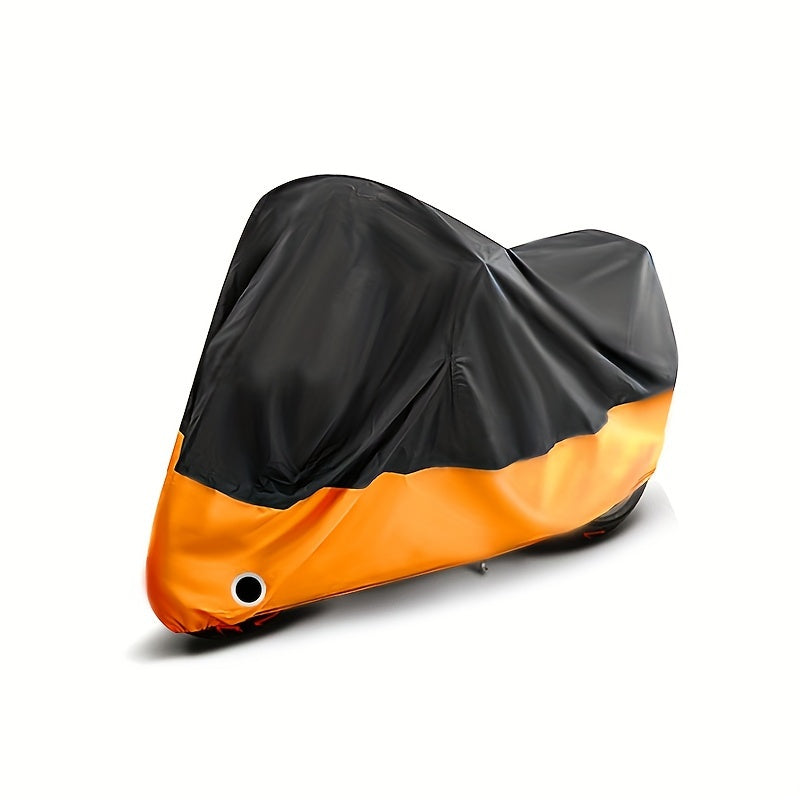 Motorcycle Cover Thick 190T Polyester Waterproof Weatherproof Safety Keyhole