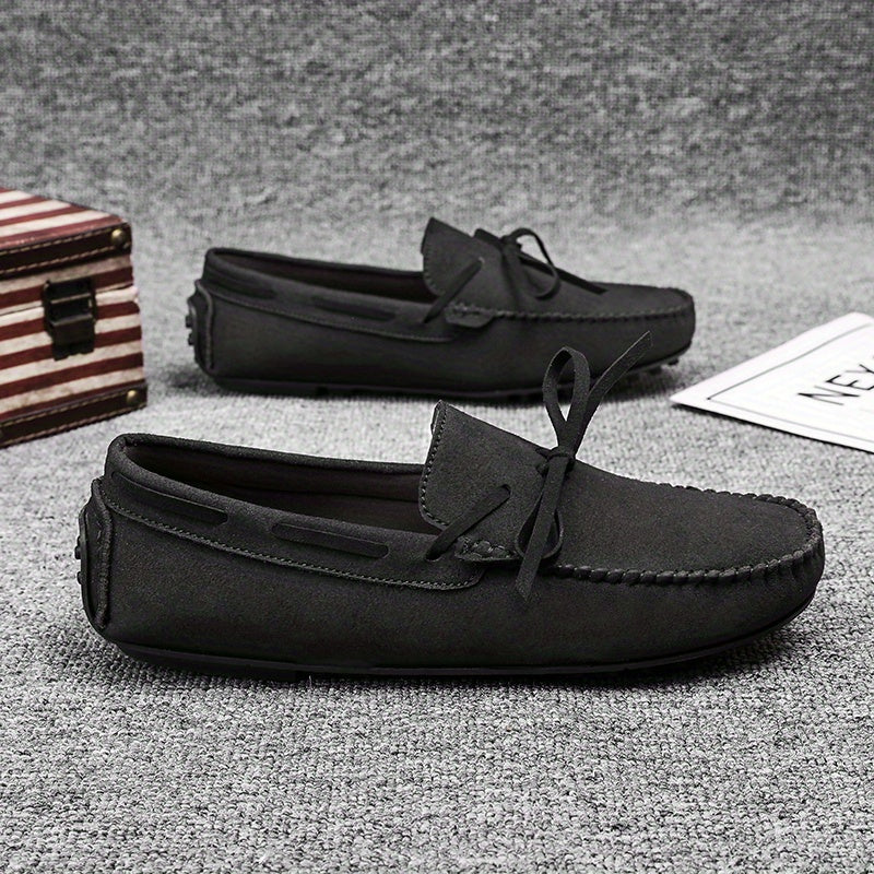 Men's Slip-On Indoor Outdoor House Shoes Solid Fiber Rubber Casual Comfortable