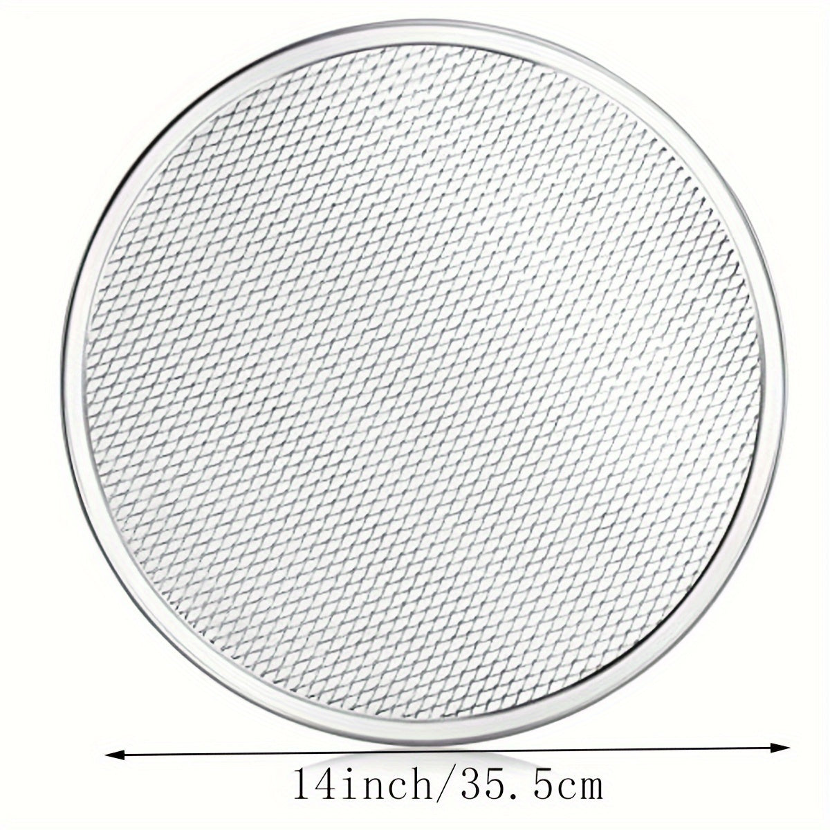 Alüminium pizza pishirish panlari to'plami 25.4cm 30.48cm 35.56cm Bir-biriga yopishmagan qobiq pishirish asbobi
