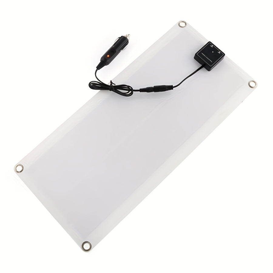 Kit de panel solar portátil 12V 18V carga USB para autocaravana, camper y coche