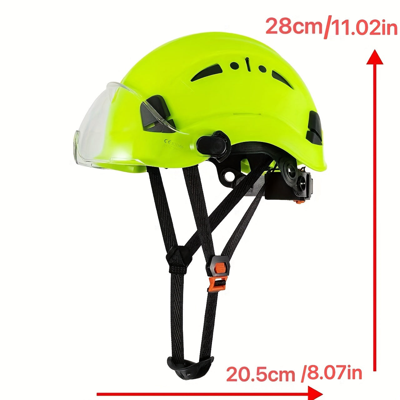 Safety Helmet with Goggles EN937 Standard for High-Altitude Rescue Construction Site