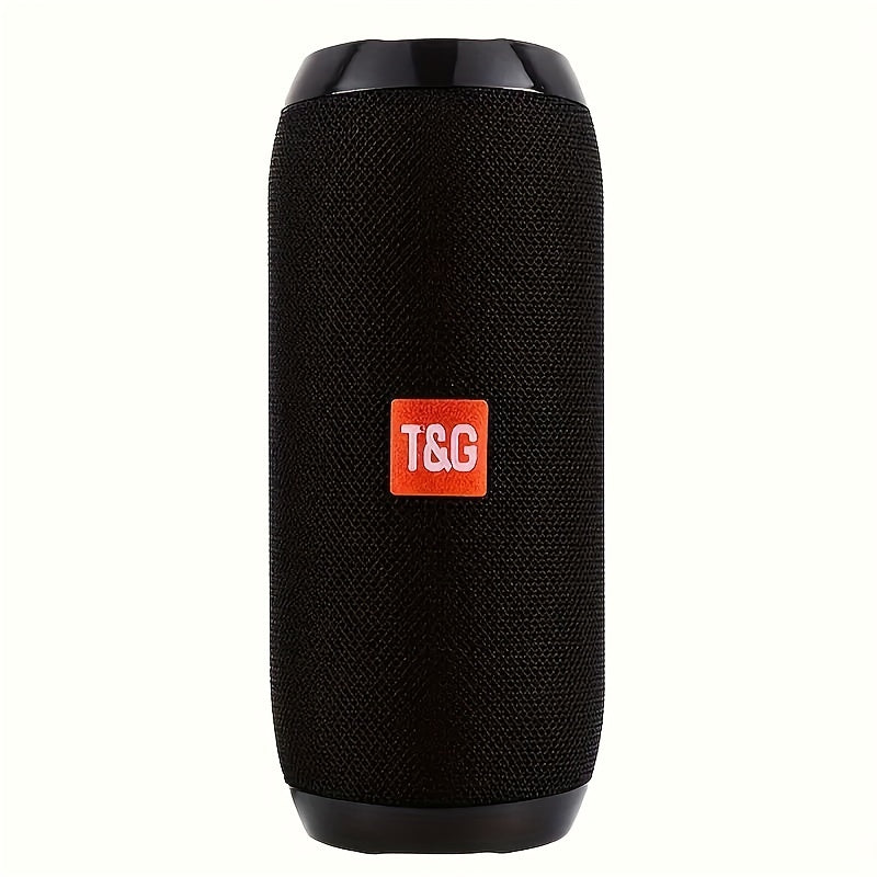 Portable Wireless Speaker with TWS Stereo, Built-in Mic, FM Radio, TF Card and USB Playback