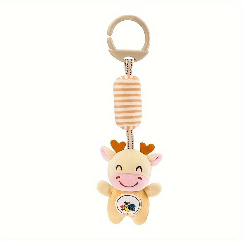 Baby Toy Accessories Wind Chimes with Stroller Bed Car Seat Pendants Cartoon Animals Elephant Rabbit Deer Puppy