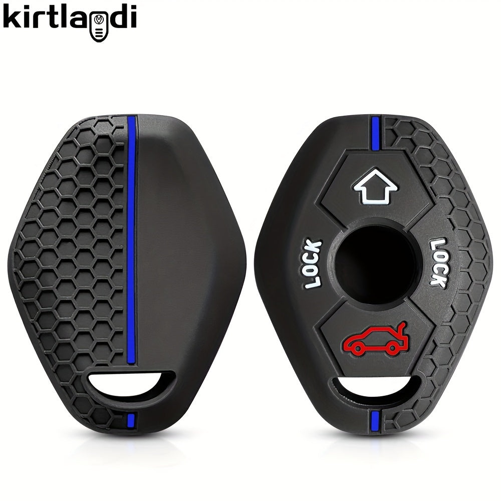 Silicone Car Key Fob Cover Durable Universal Key Case for Various Models