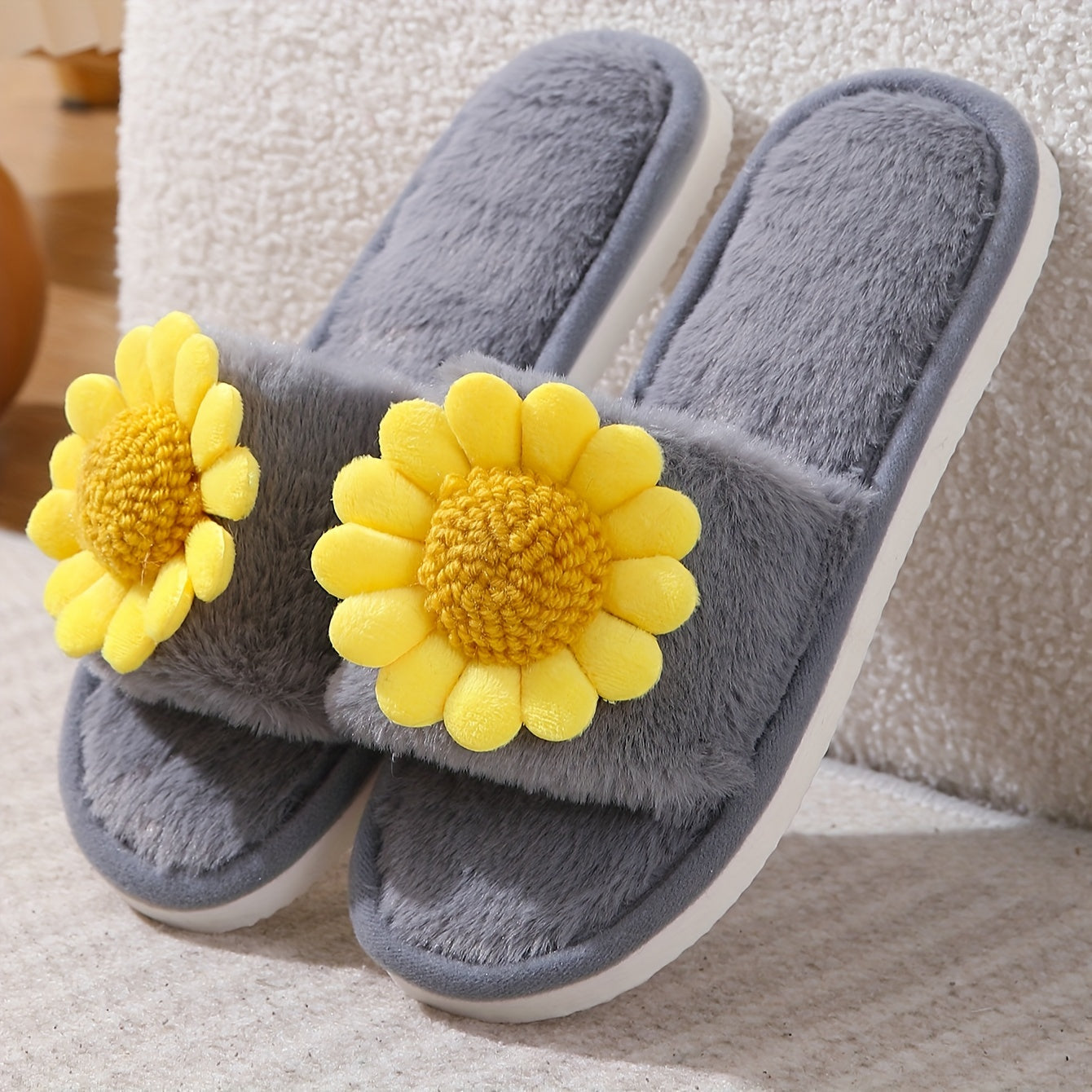 Ayollar uchun oson kiyinadigan mato shippaklar EVA taglik bilan ichki va tashqi uy poyabzali