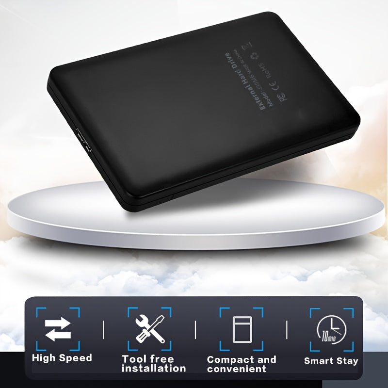 500GB Portable External Hard Drive USB 3.0 Compact Lightweight for PC Laptop