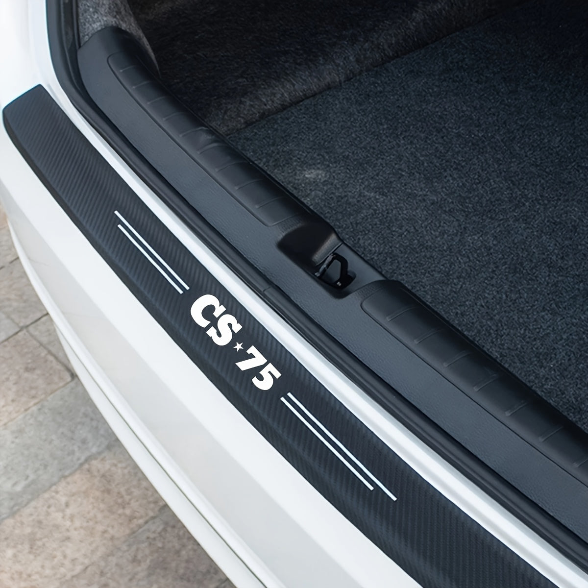 Car Door Sill Guards Vinyl Sticker Set for Car Bumper Protectors