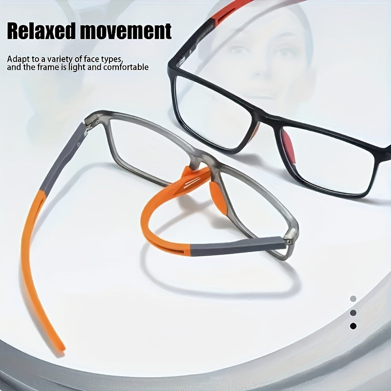 Stylish HD Reading Glasses Pack of Three Lightweight Non-Prescription Trendy Design