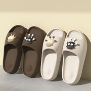 Women's EVA Slides Ultra-Soft Quick-Dry Indoor Outdoor Solid Color