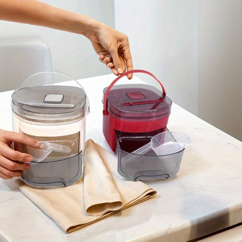 48-To‘rli muz kubi tayyorlash to‘plami, ikki qavatli oziq-ovqat uchun mo‘ljallangan plastmassa plastinka bilan