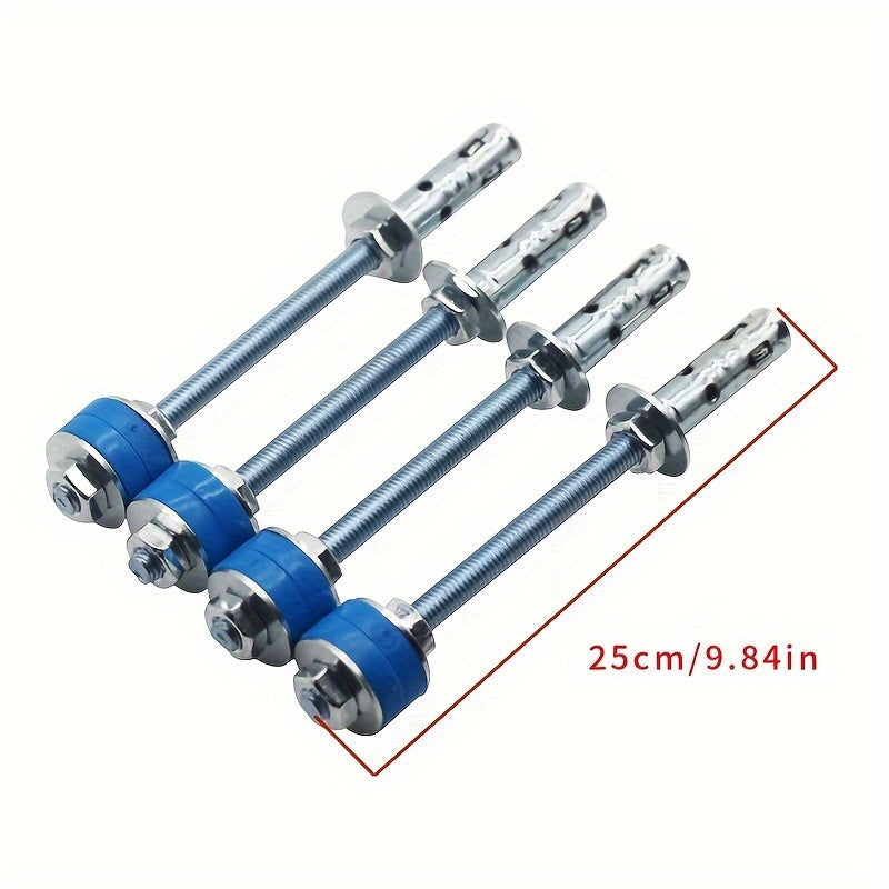 Silent Anti-Vibration Ceiling Rod for Central Air Conditioning with Rubber Pads and Expansion Bolts