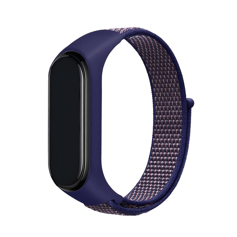 Nylon Loop Strap for Smartwatch Compatible with Xiaomi Mi Band 7 and 56NFC