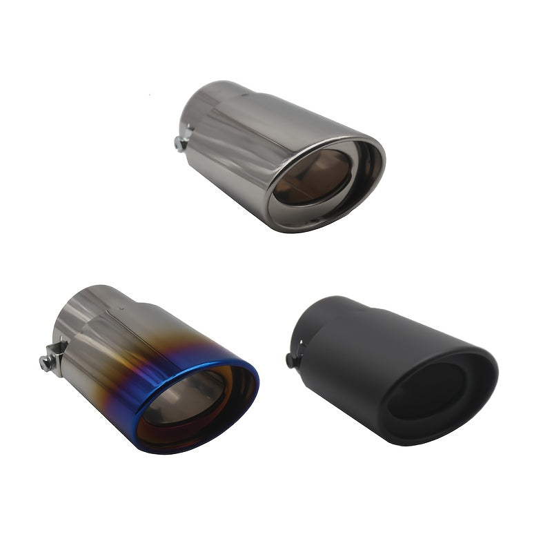 Universal Stainless Steel Car Exhaust Tip Durable Easy Install