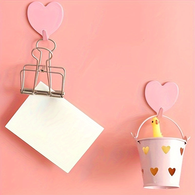 Heart Shaped Wall Hook Set for Home Decor and Gifting Perfect for Christmas or New Year
