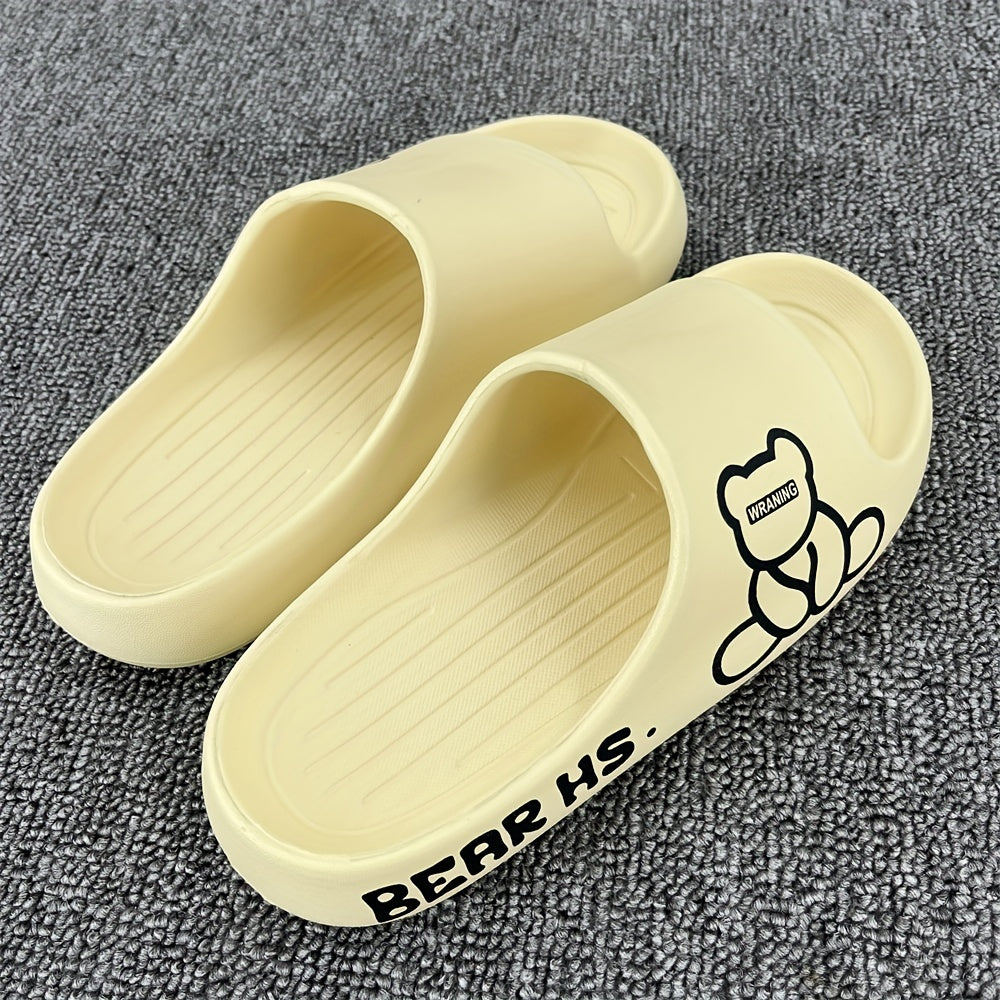 Boys Slip-On Slides with Assorted Colors Non-Slip EVA Summer Casual Indoor Shoes