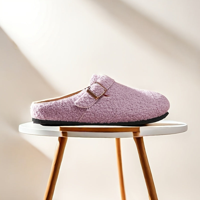 Women's Casual Outdoor Slip-On Shoes Lightweight EVA PU Sole Solid Color