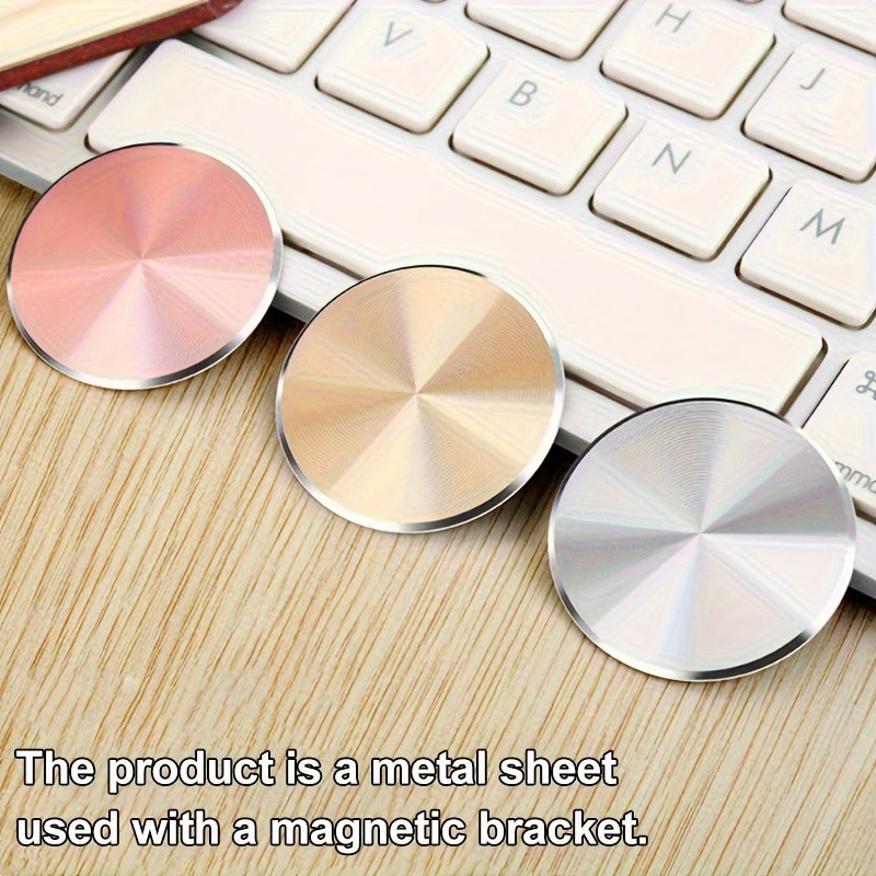 Universal Aluminum Car Phone Mount Magnetic Suction Holder for Mobile Devices