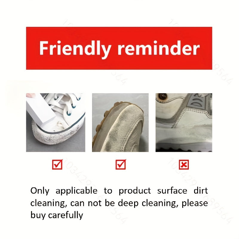 White Shoe Cleaner Foam 100ml Disposable Decontamination Wipe for Sneakers