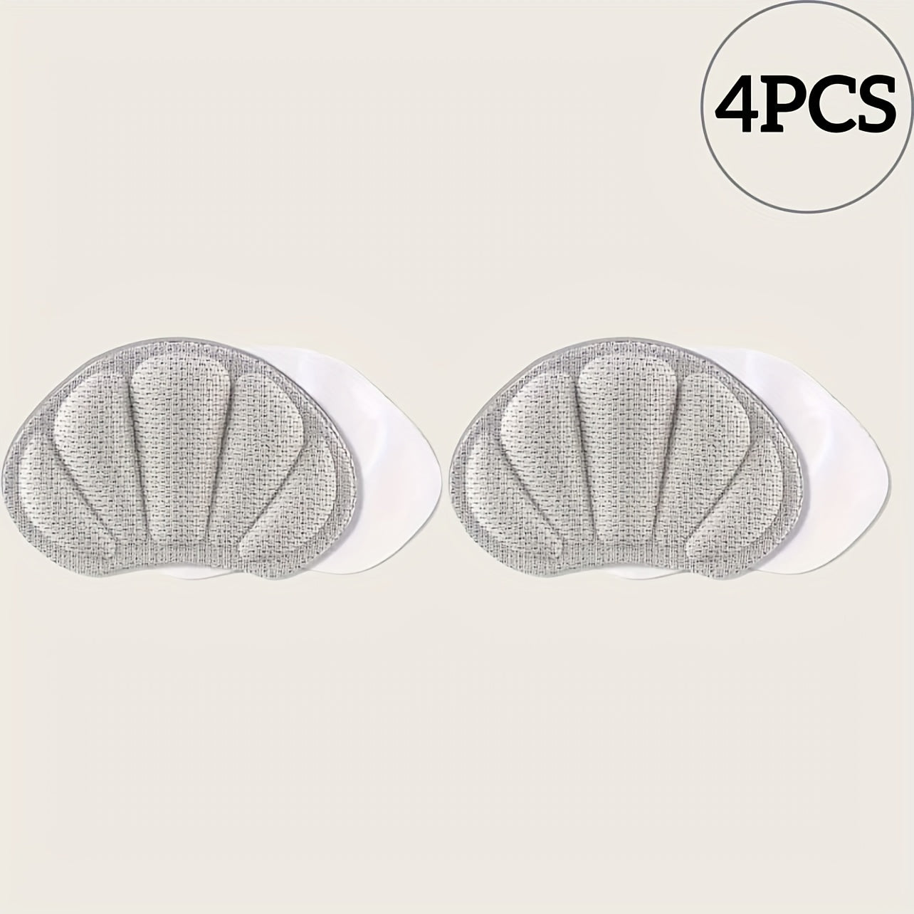 Unisex Soft Heel Pads for Shoes Reusable Protective Liners for Looseness