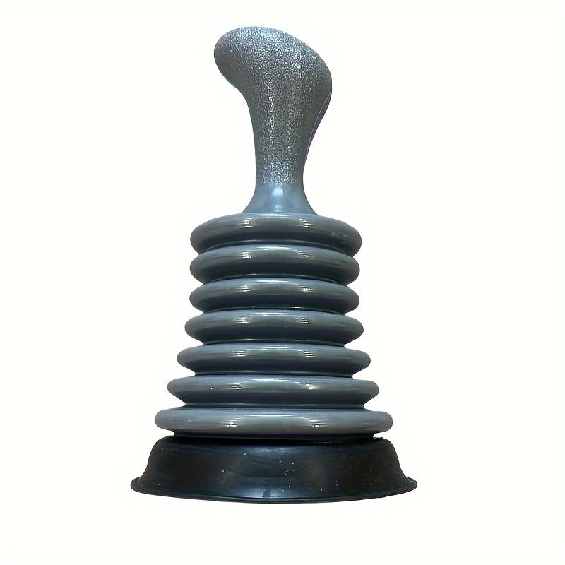 Drain Plunger with Non-Slip Handle for Sink and Basin Unblocking Durable Odorless