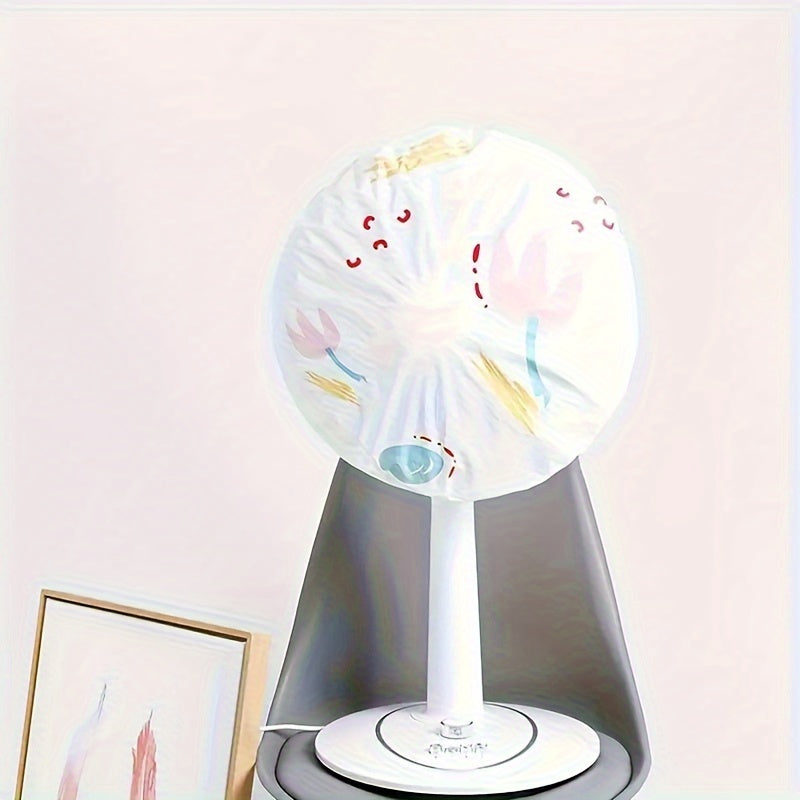 Asosiy uy saqlash aksessuari: Qiziqarli naqshli elektr fanati chang qopqog'i - Oziq-ovqat saqlash uchun mos emas