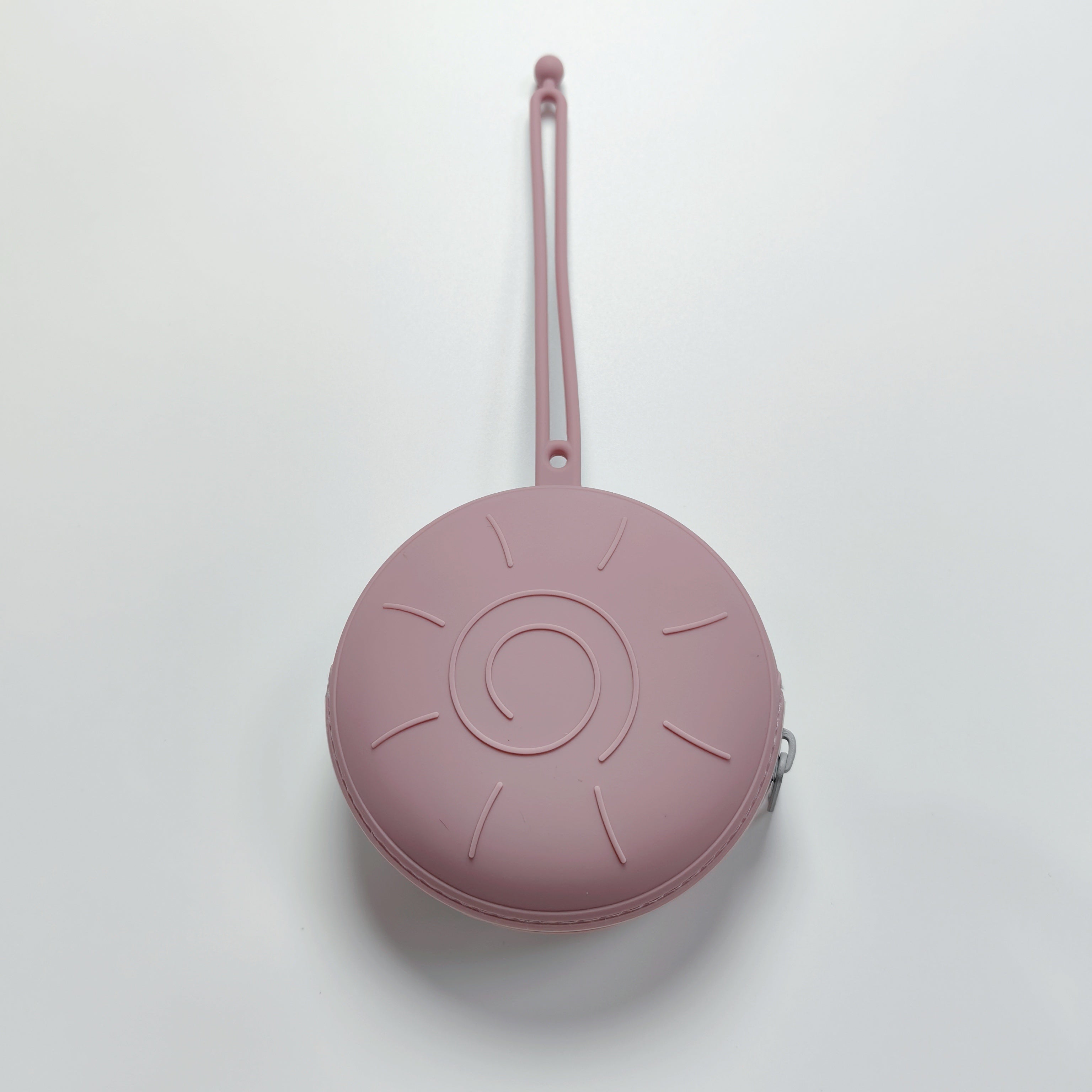 Baby Silicone Pacifier Storage Bag Waterproof BPA-Free Reusable Travel Case for Baby Pacifiers