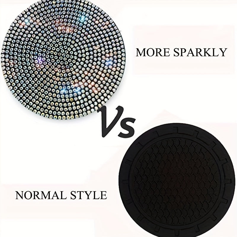 Avtomobillar uchun drenaj teshikli dumaloq silikonli yopishqoqsiz suv stakan matosi