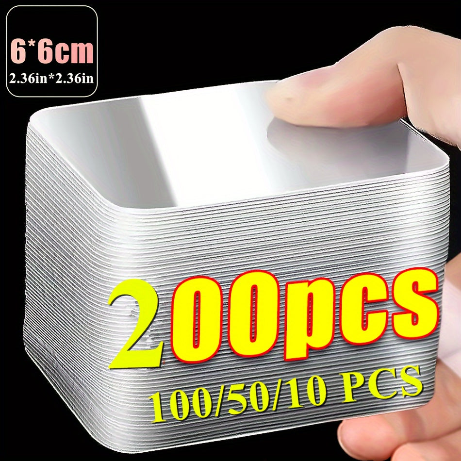 Reusable Waterproof Double-Sided Adhesive Tape for Wall Stickers and Household Use