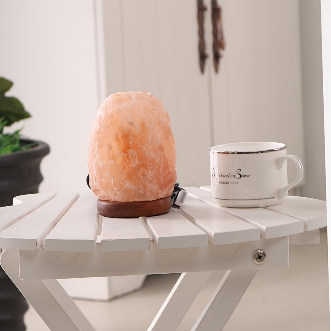 Colorful Mineral Salt Lamp Night Light for Bedroom Decor and Gift