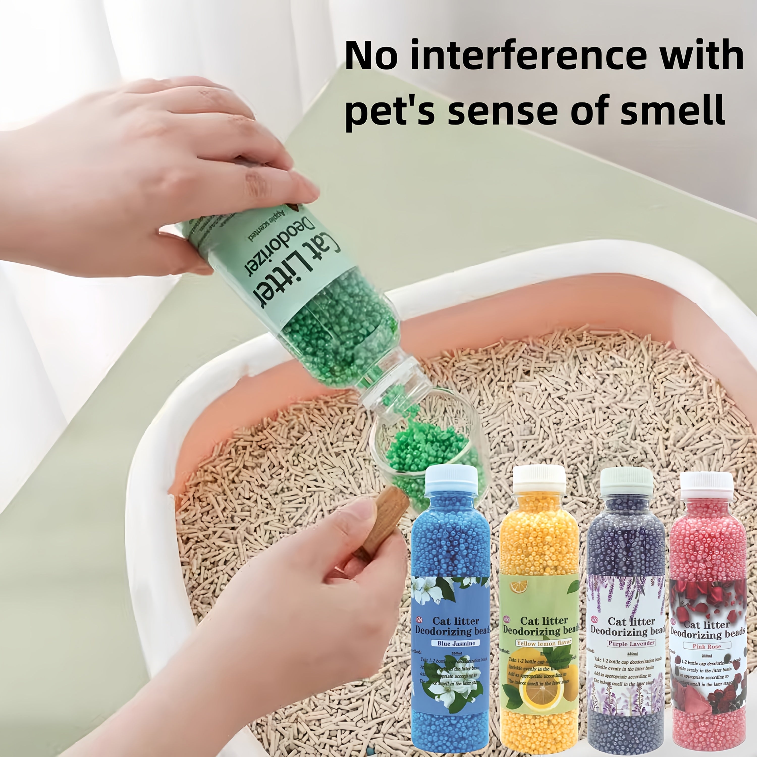 Fresh Scent Cat Litter Odor Control Solution for Cats
