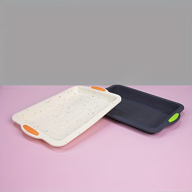 13 dyuymli yopishmaydigan silikon pishirish panasi, oziq-ovqat sinfi uchun pirojnoe, pechenye, brownies uchun mat